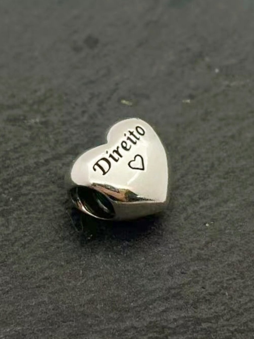 Pandora Direito Heart Charm Sterling Silver Jewelry - Picture 2 of 3